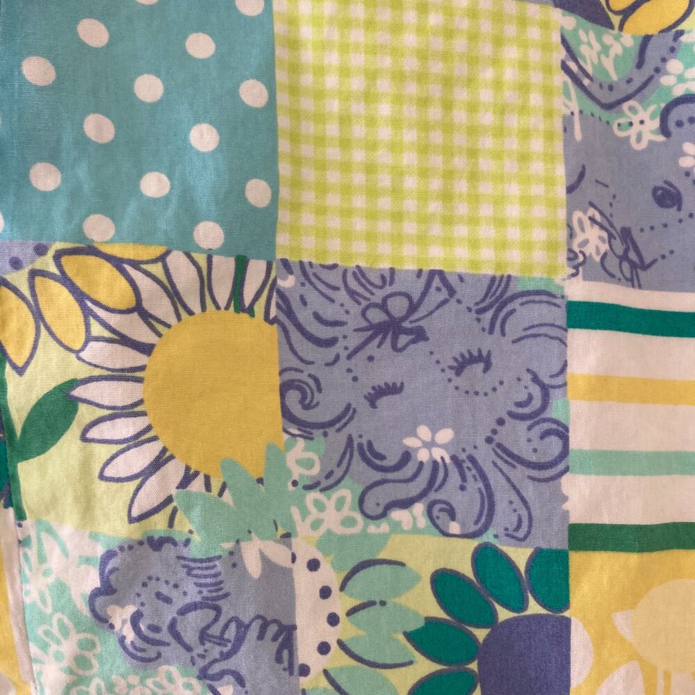 Lilly Pulitzer White Label Patchwork Mini Skirt S… - image 2